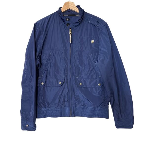 G-Star Other - G-Star Raw Correctline Rank Jacket Lightweight Military Style Streetwear Blue  L